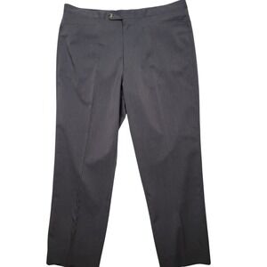Mens Vintage Grey Sansabelt‎ Dress Pants 42x30